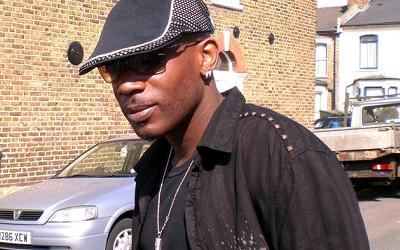 MC Skibadee on the street MC Skibadee on the street