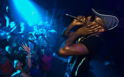 MC Skibadee on Stage MC Skibadee on Stage